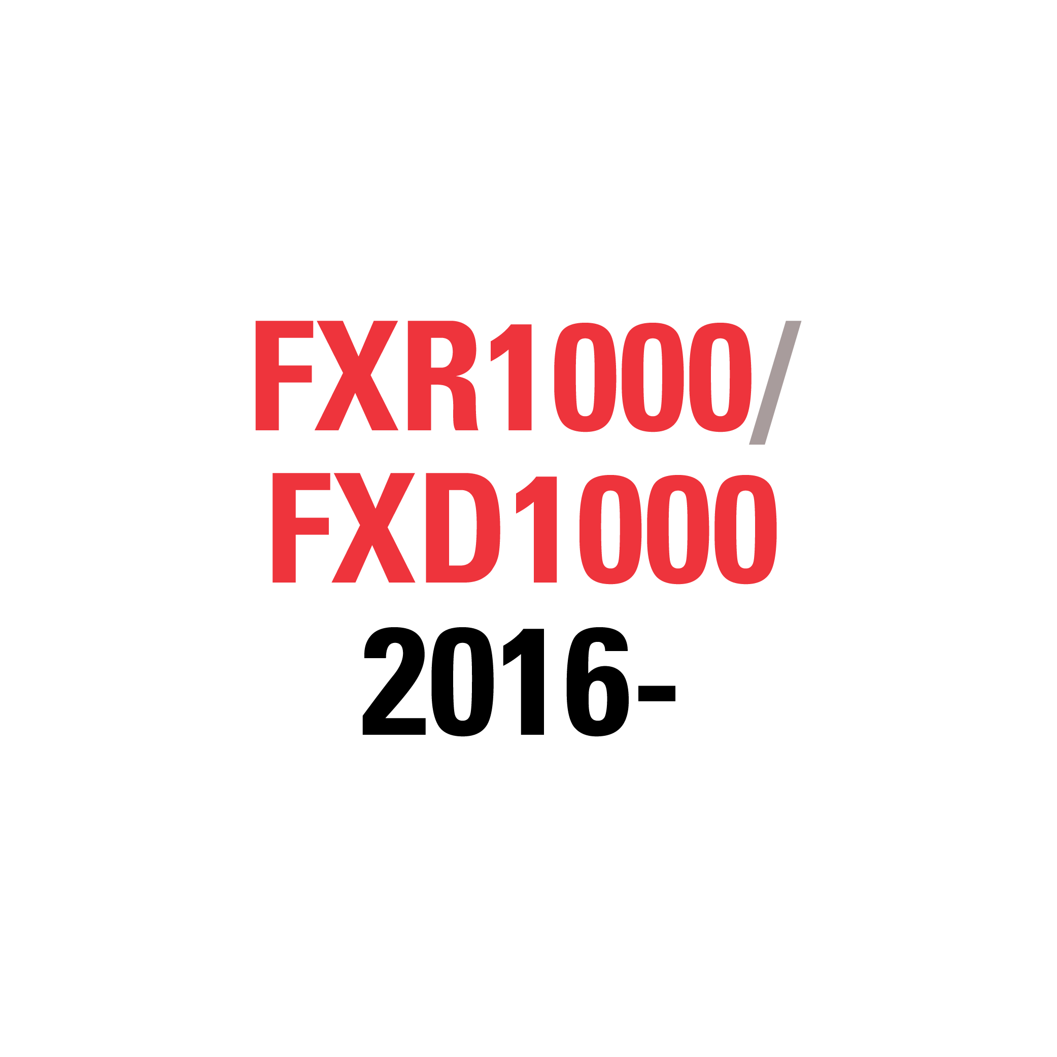 FXR77 FXD/FXR 09/2010-2025